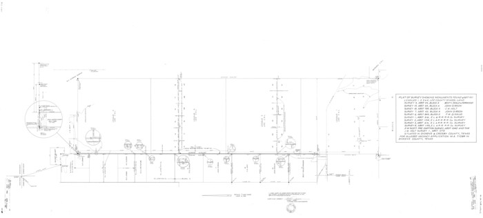8792, Dickens County Rolled Sketch 14, General Map Collection
