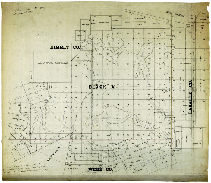 8793, Dimmit County Rolled Sketch 2, General Map Collection