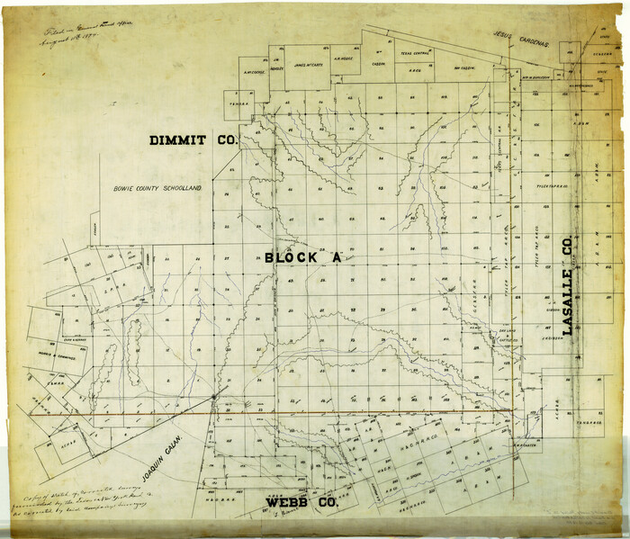 8793, Dimmit County Rolled Sketch 2, General Map Collection