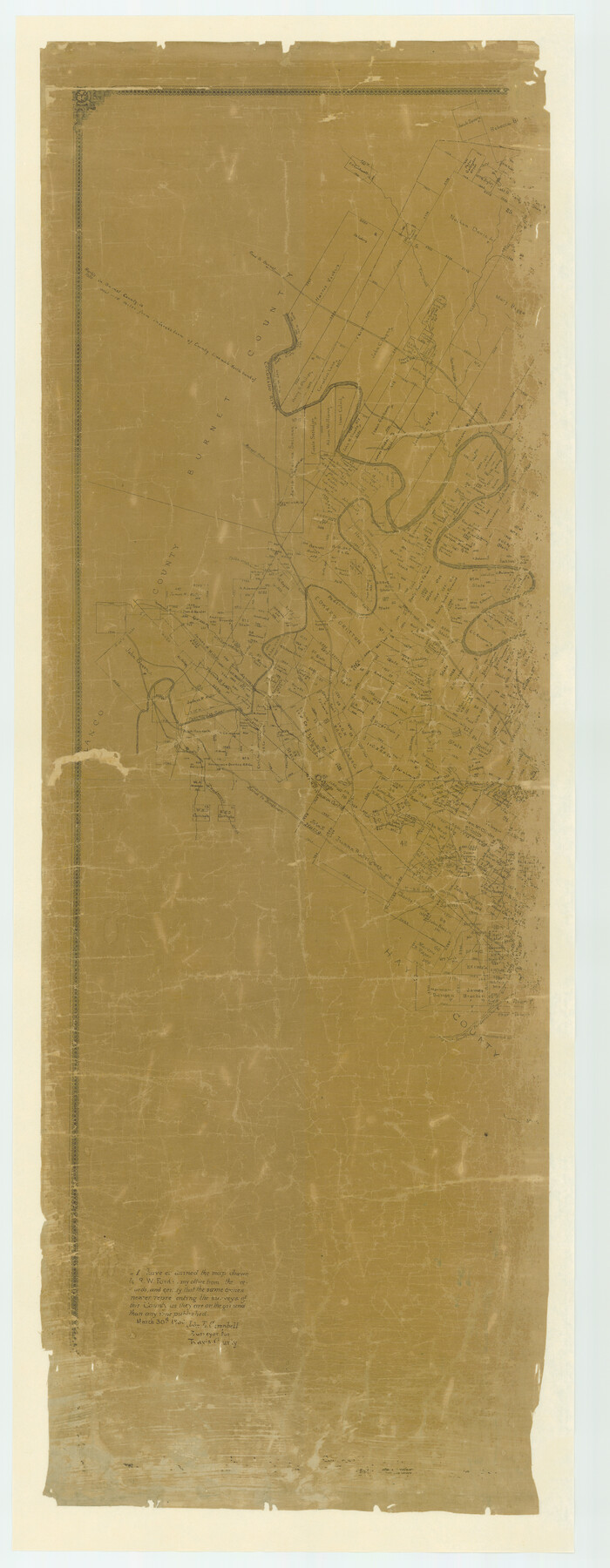 87934, Travis County, General Map Collection