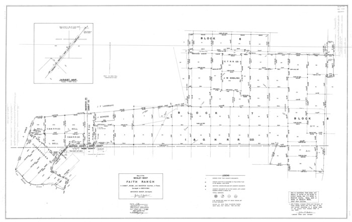 8798, Dimmit County Rolled Sketch 16, General Map Collection
