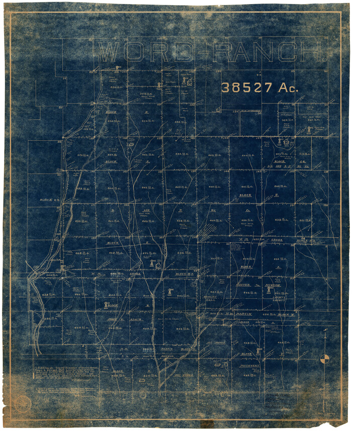 8800, Donley County Rolled Sketch 2, General Map Collection