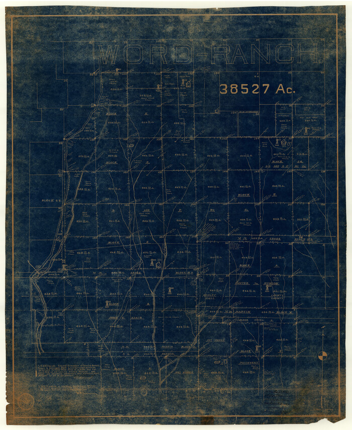 8800, Donley County Rolled Sketch 2, General Map Collection