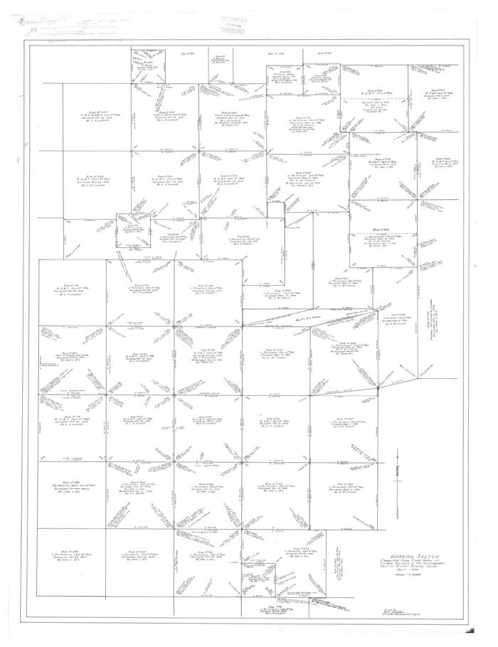 8810, Duval County Rolled Sketch 16, General Map Collection