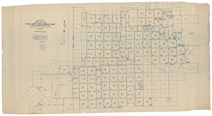 8818, Duval County Rolled Sketch 33A, General Map Collection