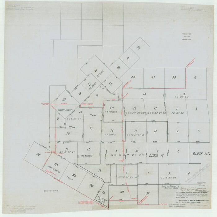 8843, Edwards County Rolled Sketch JFW, General Map Collection