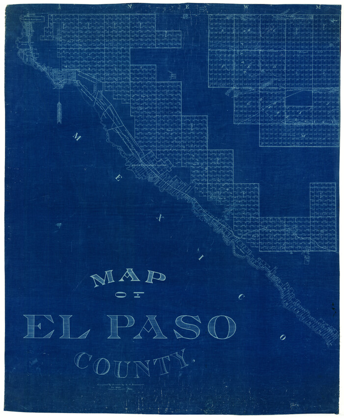 8856, El Paso County Rolled Sketch 23, General Map Collection