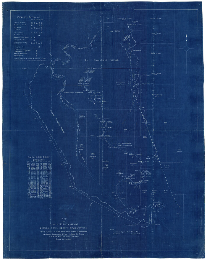 8858, El Paso County Rolled Sketch 31, General Map Collection