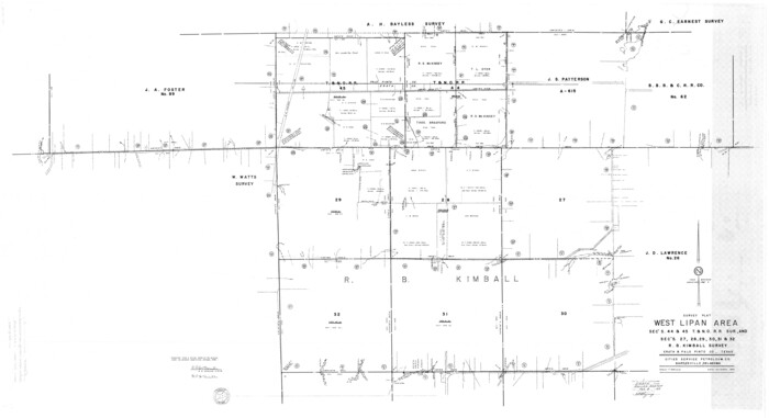 8882, Erath County Rolled Sketch 1, General Map Collection
