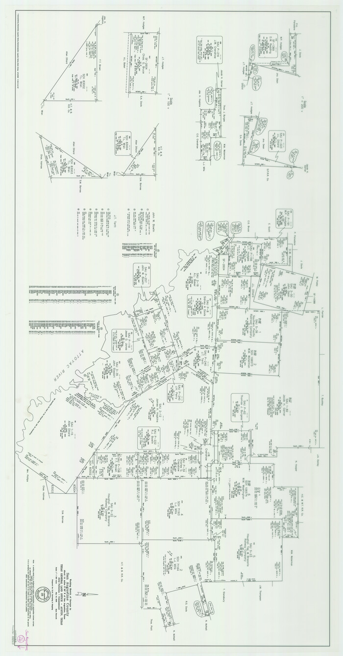 88823, San Augustine County Working Sketch 26, General Map Collection