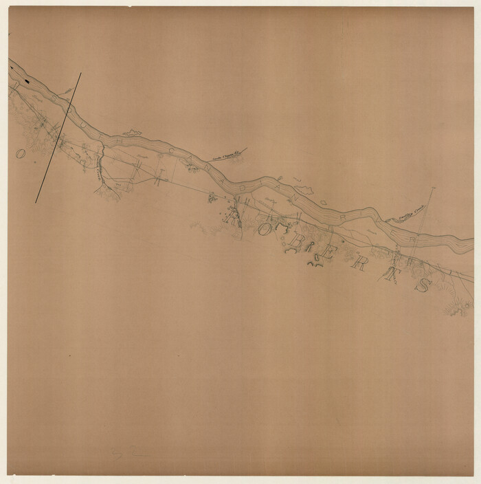 88842, [Location Survey of the Southern Kansas Railway, Kiowa Extension from a point in Drake's Location, in Indian Territory 100 miles from south line of Kansas, continuing up Wolf Creek and South Canadian River to Cottonwood Creek in Hutchinson County], General Map Collection