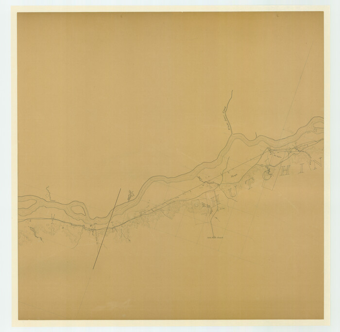 88844, [Location Survey of the Southern Kansas Railway, Kiowa Extension from a point in Drake's Location, in Indian Territory 100 miles from south line of Kansas, continuing up Wolf Creek and South Canadian River to Cottonwood Creek in Hutchinson County], General Map Collection