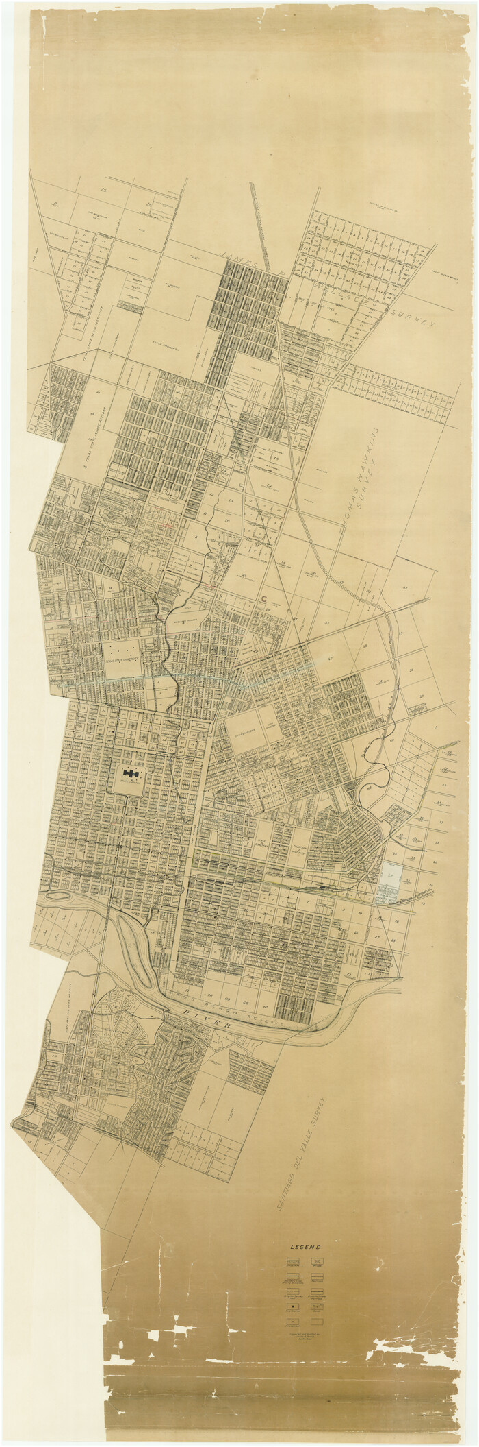88863, The City of Austin and Suburbs, General Map Collection
