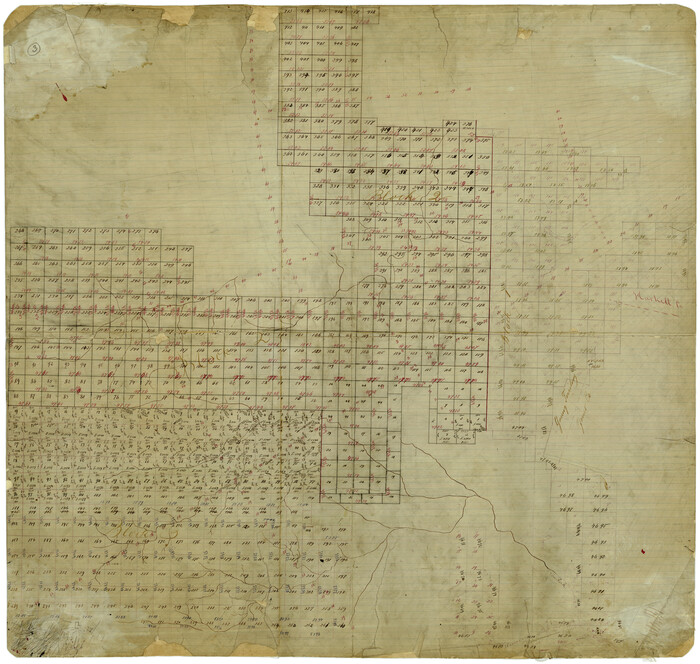8887, Fisher County Rolled Sketch 3, General Map Collection
