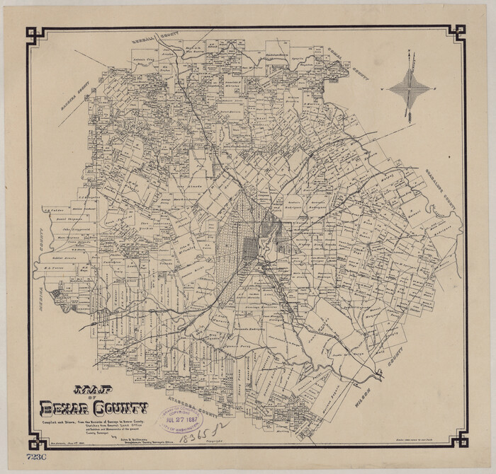 88905, Map of Bexar County, Library of Congress