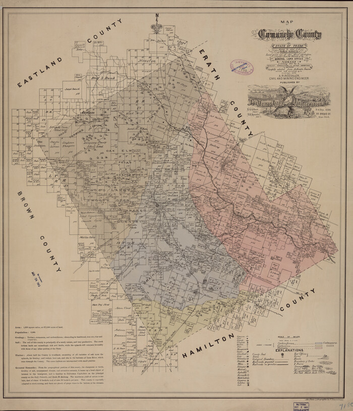 88919, Map of Comanche County, Library of Congress