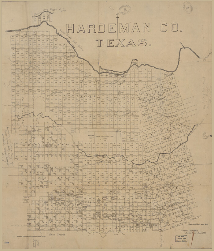 88946, Hardeman Co[unty], Texas, Library of Congress