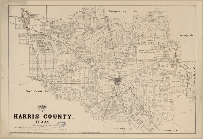 88948, Map of Harris County, Texas, Library of Congress