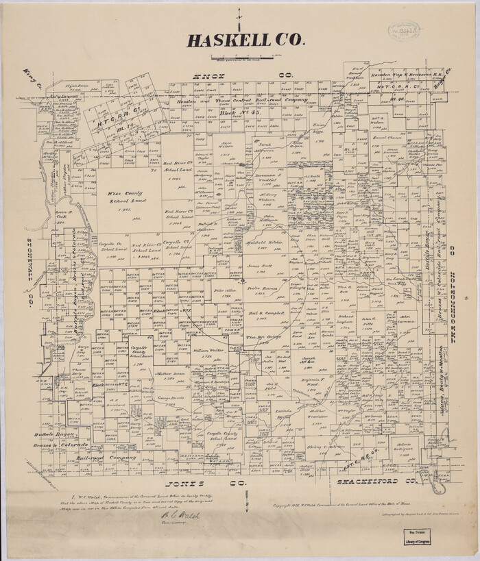 88951, Haskell Co[unty], Library of Congress