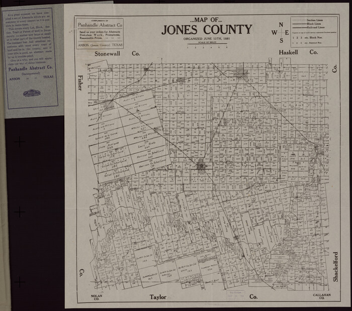 88961, Map of Jones County, Library of Congress