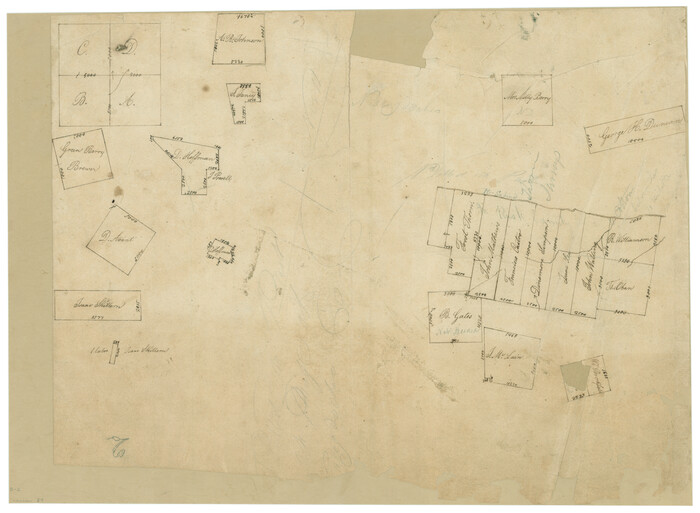89, [Surveys along the Sabine River made under G.W. Smyth, Commissioner], General Map Collection
