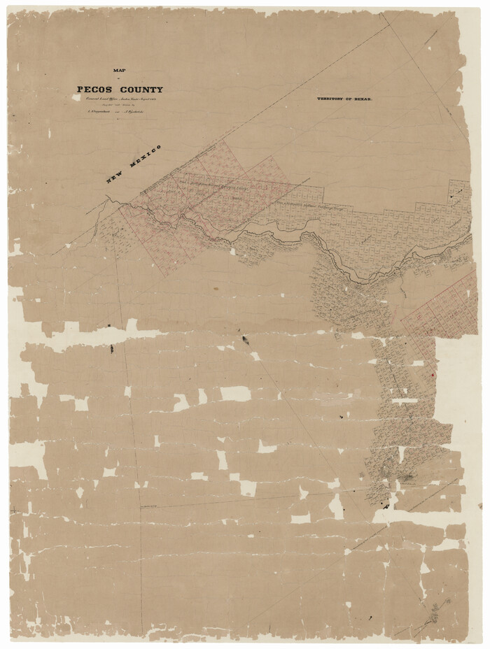 89052, Pecos County, General Map Collection