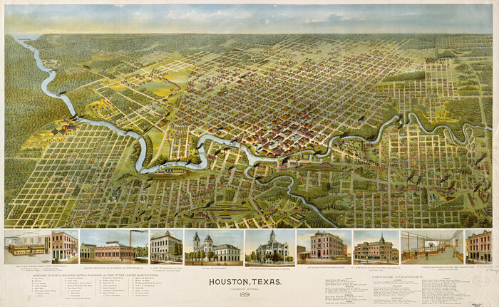 89094, Houston, Texas (Looking South), Non-GLO Digital Images