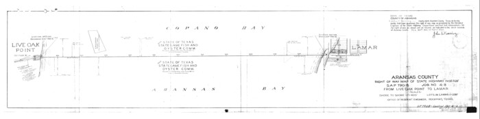 8915, Aransas County Rolled Sketch 1, General Map Collection