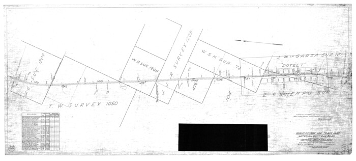 8920, Atascosa County Rolled Sketch 22, General Map Collection
