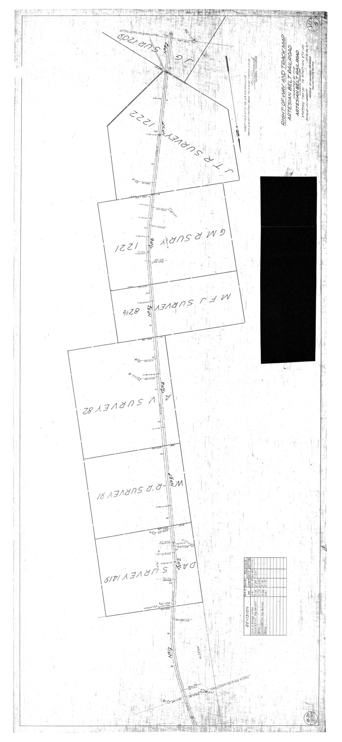 8921, Atascosa County Rolled Sketch 22, General Map Collection