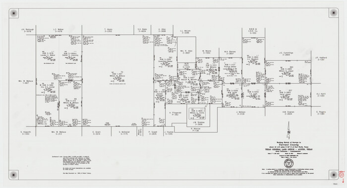 89261, Tarrant County Working Sketch 27, General Map Collection