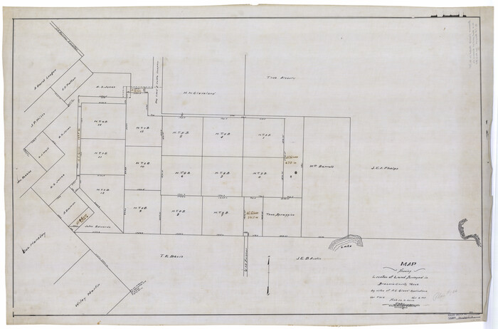 8929, Brazoria County Rolled Sketch 20, General Map Collection