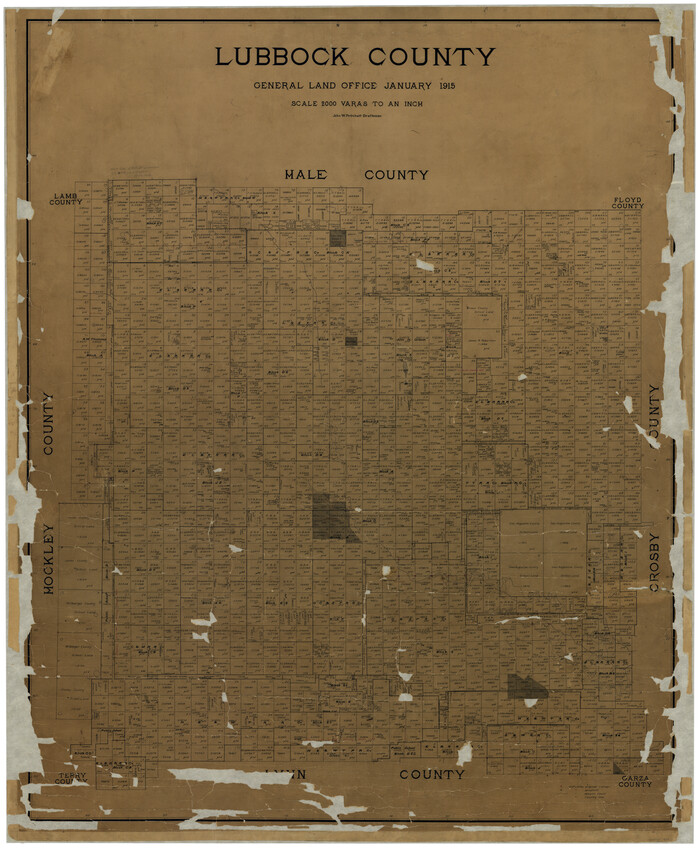 895, Lubbock County, General Map Collection
