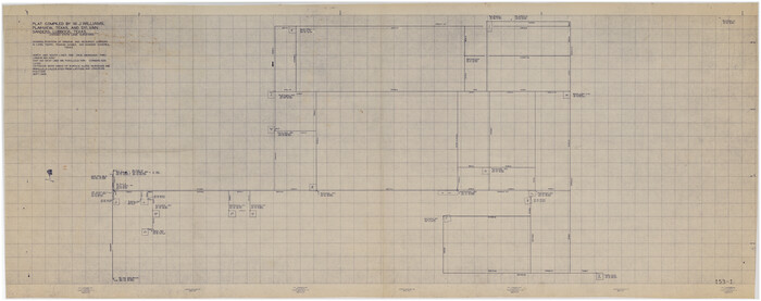 89628, Plat Compiled by W.J. Williams, Plainview, Texas, and Sylvan Sanders, Lubbock, Texas Showing Position of Original and Re-Survey Corners in Lynn, Terry, Yoakum, Gaines, and Dawson Counties, Texas, Twichell Survey Records