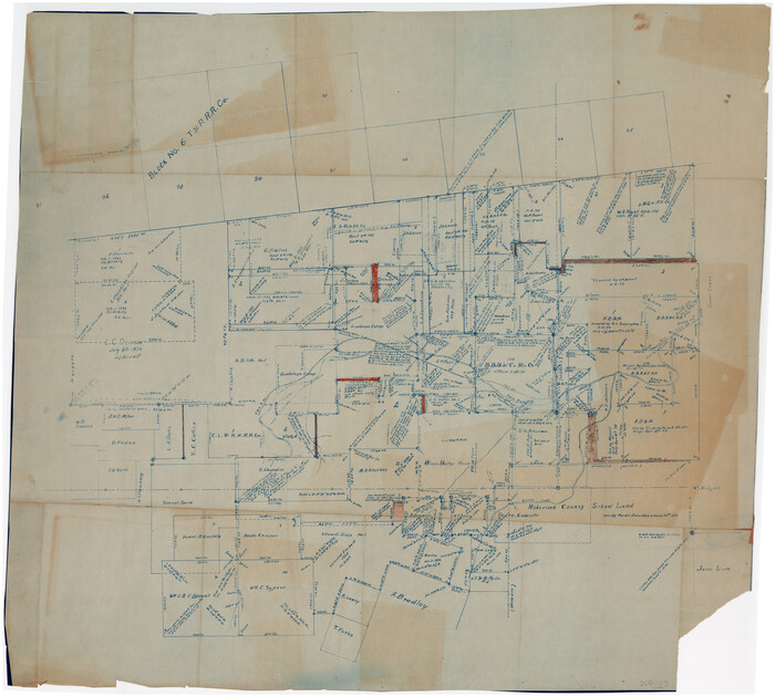 89639, [SE Pt. of Stephens County], Twichell Survey Records