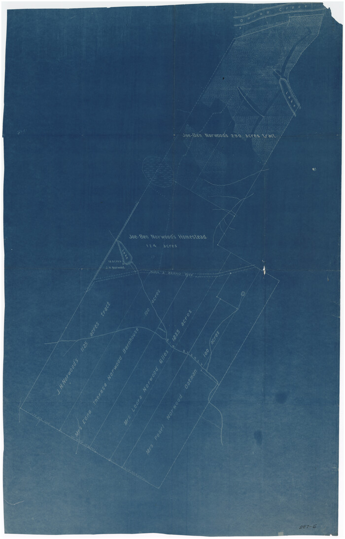 89646, [Sketch of Norwood's Homestead], Twichell Survey Records