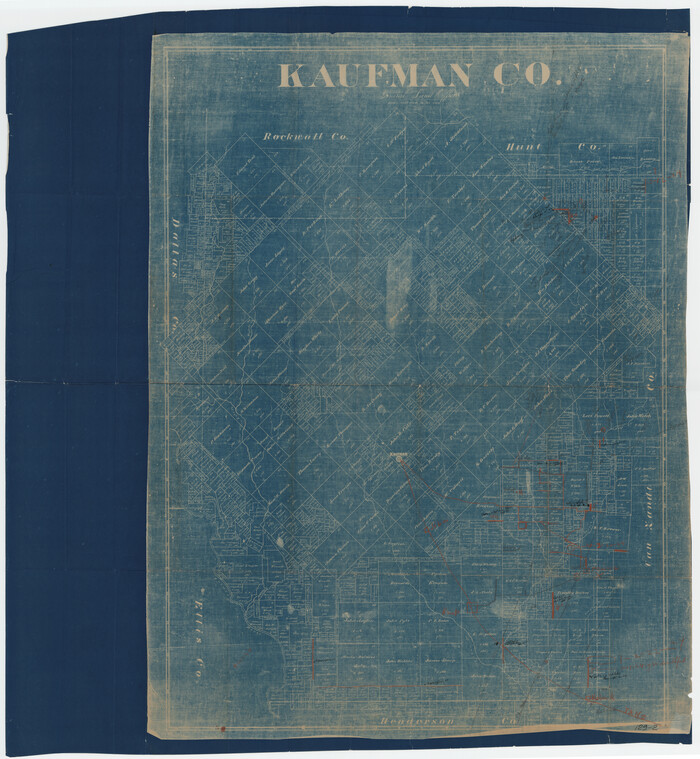 89701, Kaufman County, 1887, Twichell Survey Records