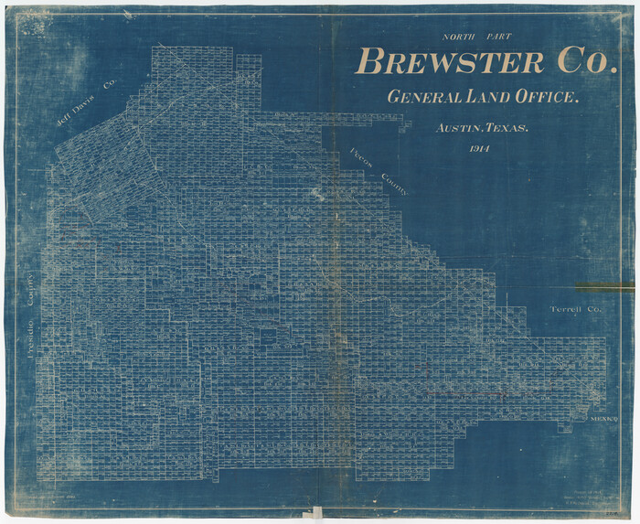 89724, North Part of Brewster Co., Twichell Survey Records