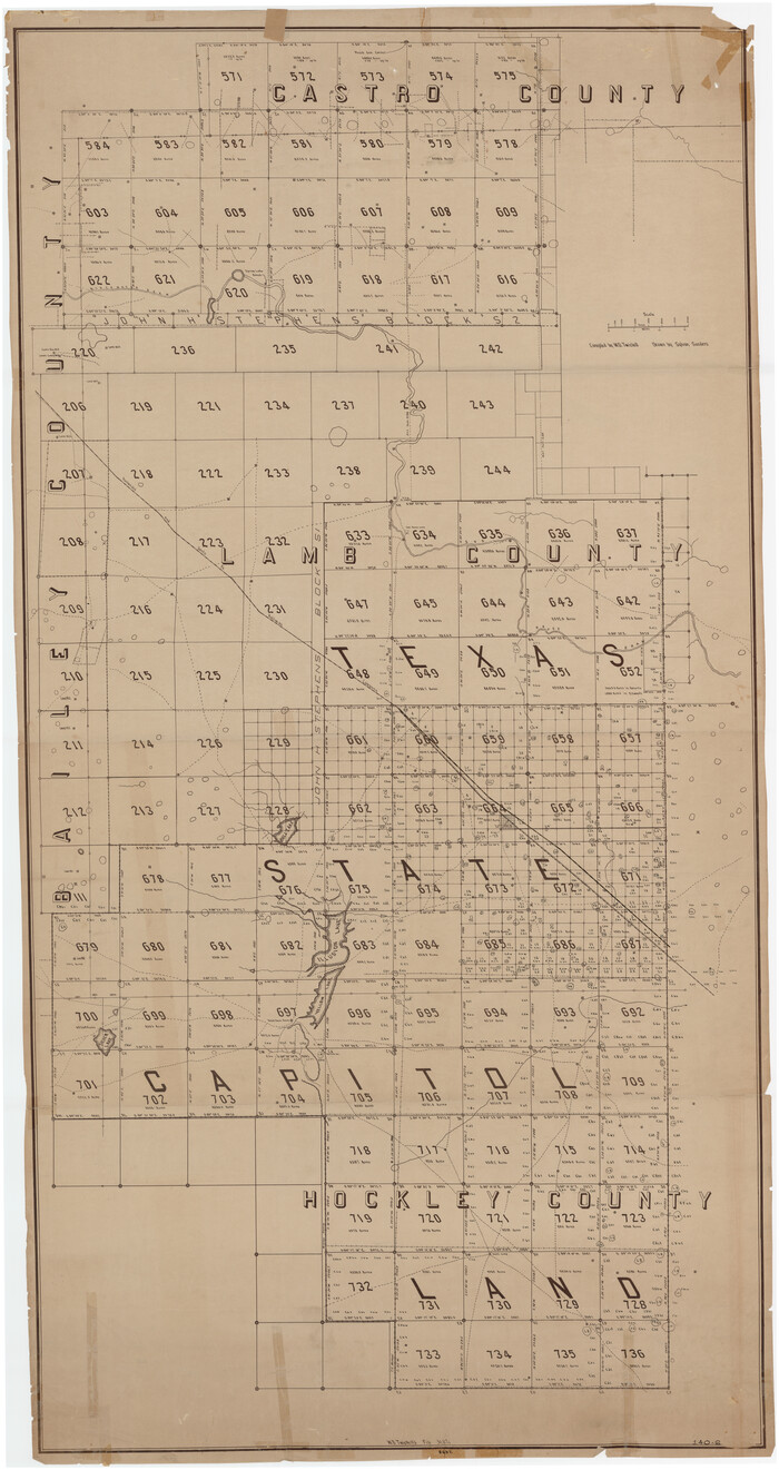 89725, [Sketch showing Capitol Lands], Twichell Survey Records