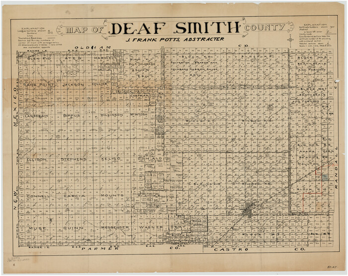 89768, Deaf Smith County, Twichell Survey Records