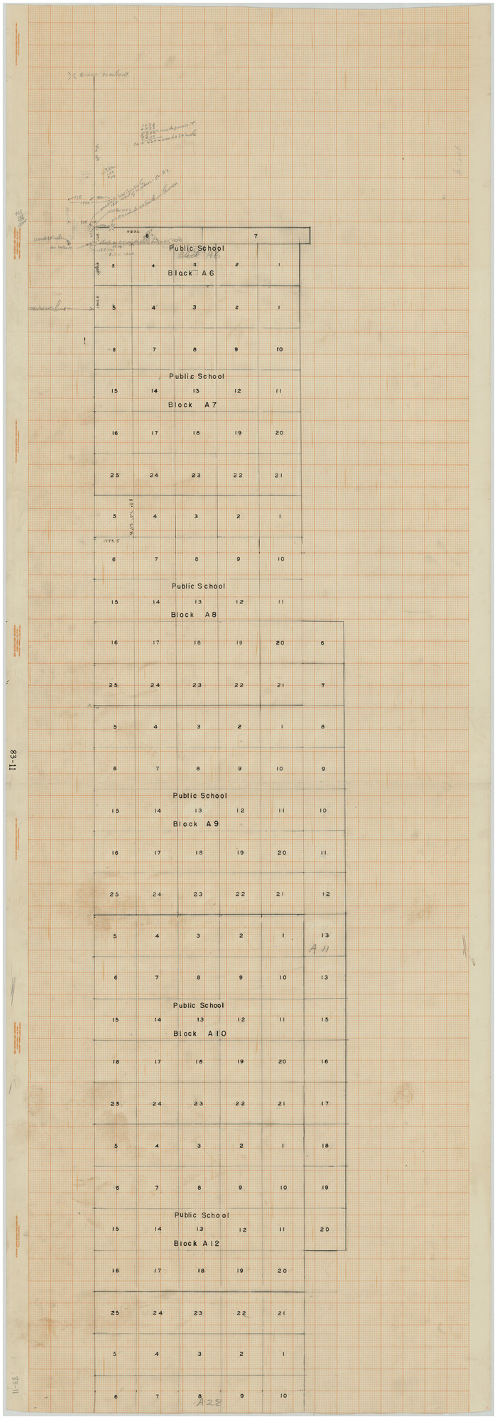 89780, [PSL Blocks A6-A12], Twichell Survey Records