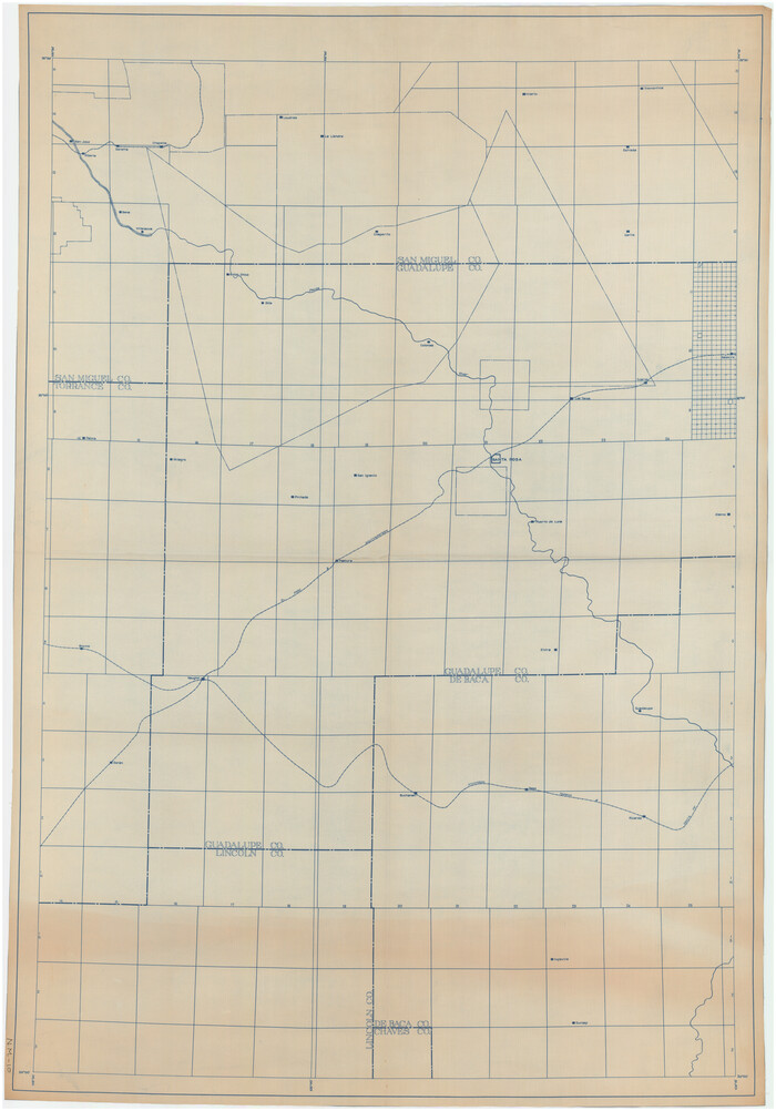 89818, [Guadalupe, San Miguel, and other Counties, N.M.], Twichell Survey Records