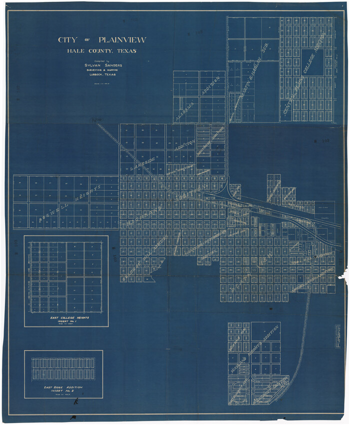 89841, City of Plainview, Hale County, Texas, Twichell Survey Records