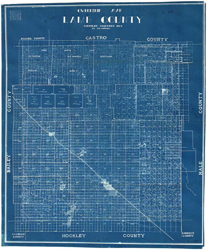 89847, Ownership Map Lamb County, Twichell Survey Records