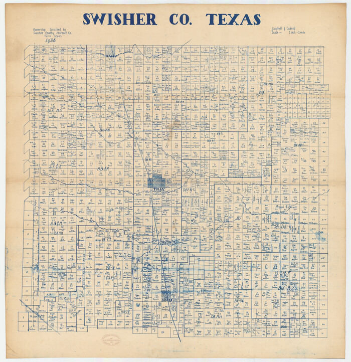 89876, Swisher Co. Texas, Twichell Survey Records