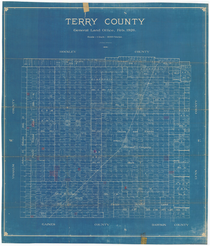89881, Terry County, Twichell Survey Records