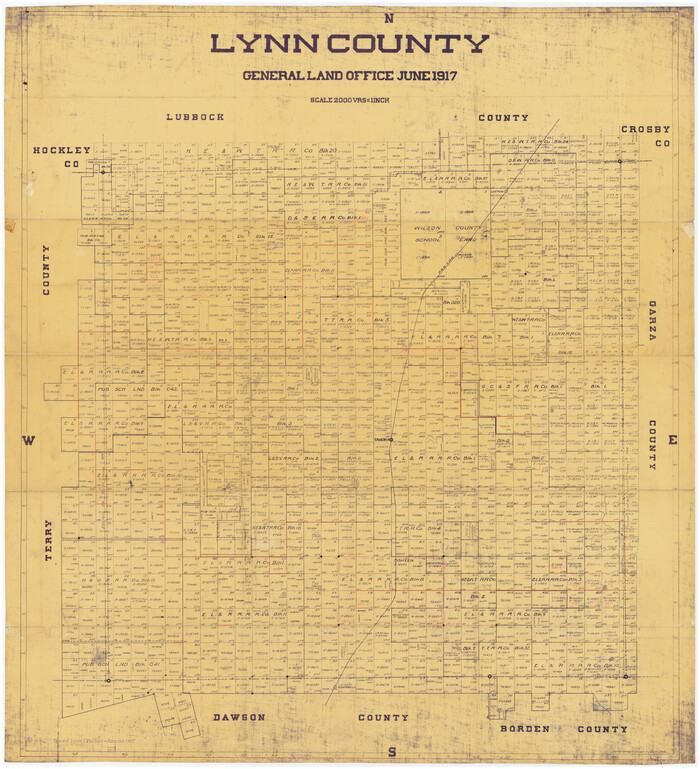 89887, Lynn County, Twichell Survey Records