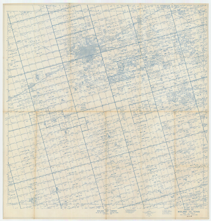 89914, Ownership Map Midland Co., Texas, Twichell Survey Records