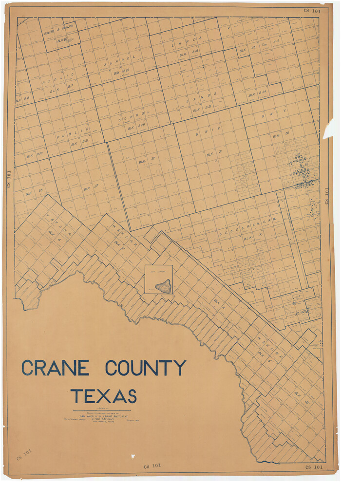 89917, Crane County, Texas, Twichell Survey Records