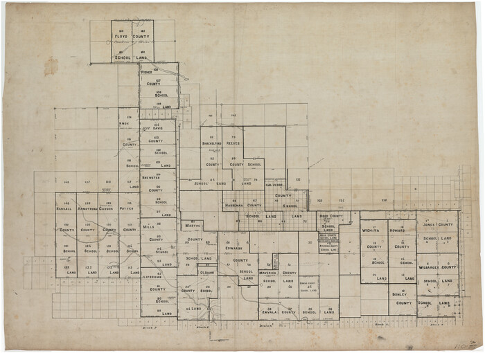 89928, [Various County School Lands], Twichell Survey Records